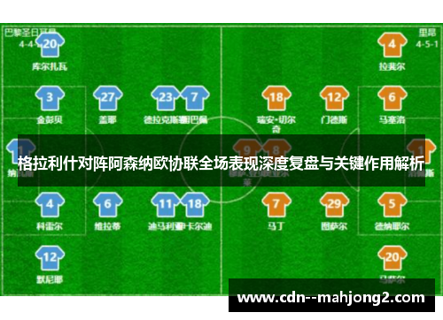 格拉利什对阵阿森纳欧协联全场表现深度复盘与关键作用解析